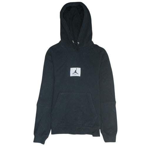Mens UK Size L Jordan Black Pullover Hoodie