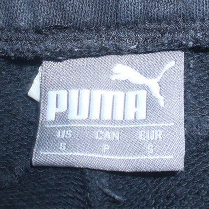 Mens UK Size S PUMA Regular Fit Sweatpants Black Trousers