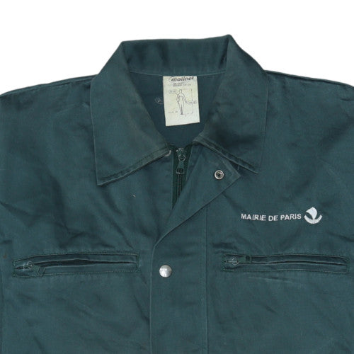 Mens UK Size L Molinel Green Workwear Jacket
