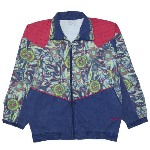Mens UK Size L Rucanor Multicoloured Bomber Jacket