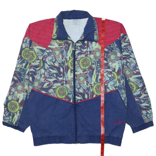 Mens UK Size L Rucanor Multicoloured Bomber Jacket