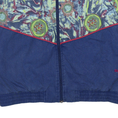 Mens UK Size L Rucanor Multicoloured Bomber Jacket