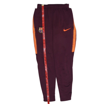 Mens UK Size S Nike Slim Fit Track Pants Brown Trousers