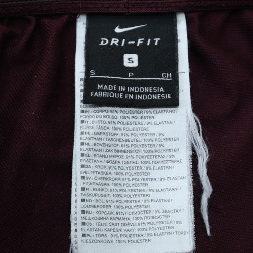 Mens UK Size S Nike Slim Fit Track Pants Brown Trousers