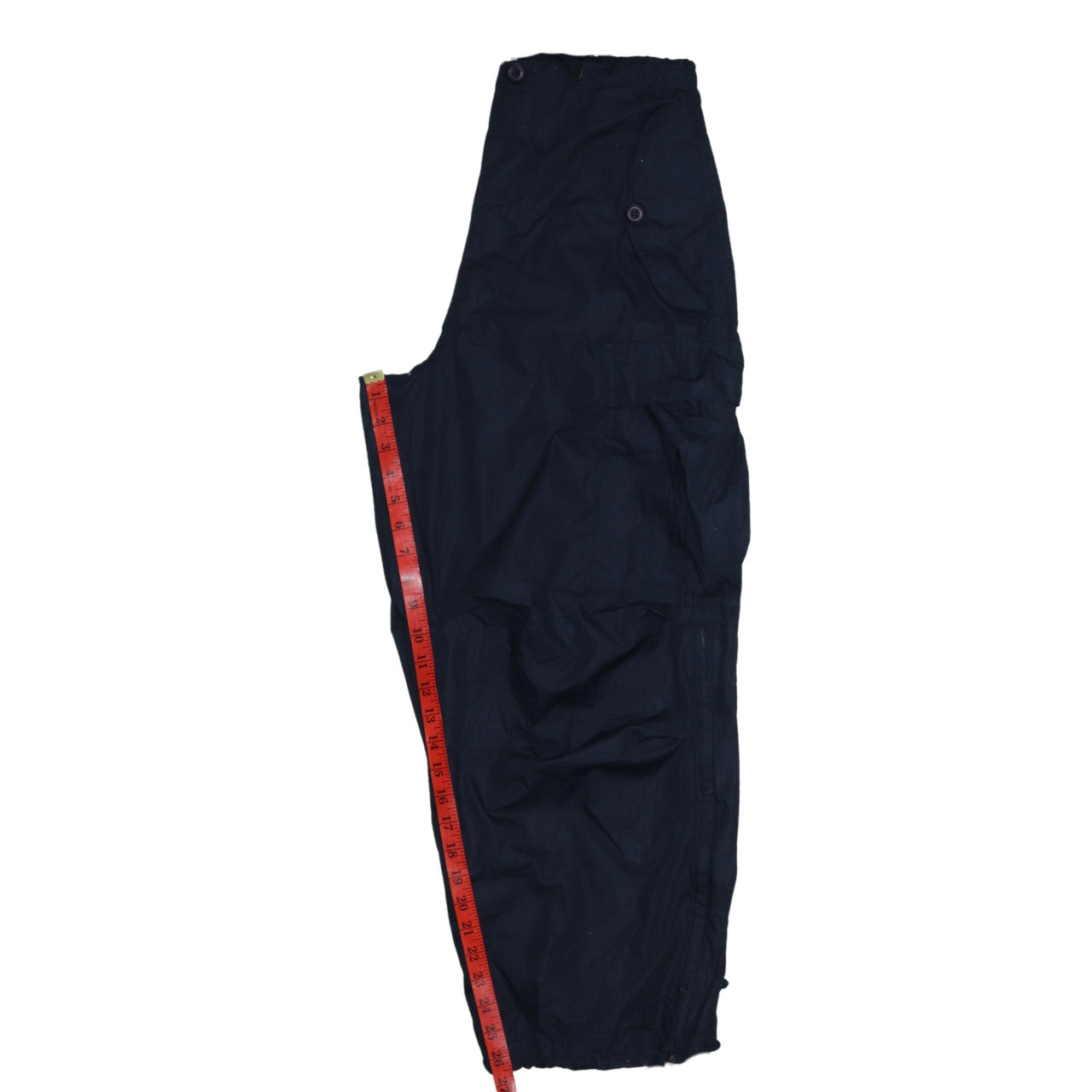 UFO Womens Black 2XS Cargo Trousers Relaxed Fit Polyester Cotton