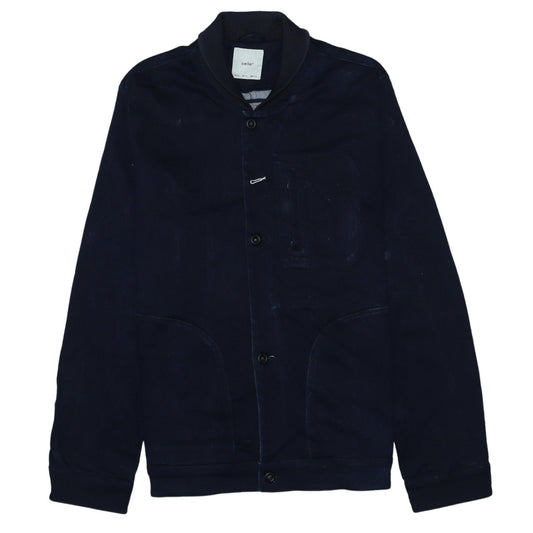 Mens UK Size XL Celio Blue Varsity Jacket