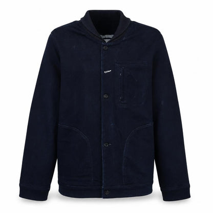 Mens UK Size XL Celio Blue Varsity Jacket