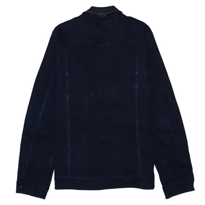 Mens UK Size XL Celio Blue Varsity Jacket