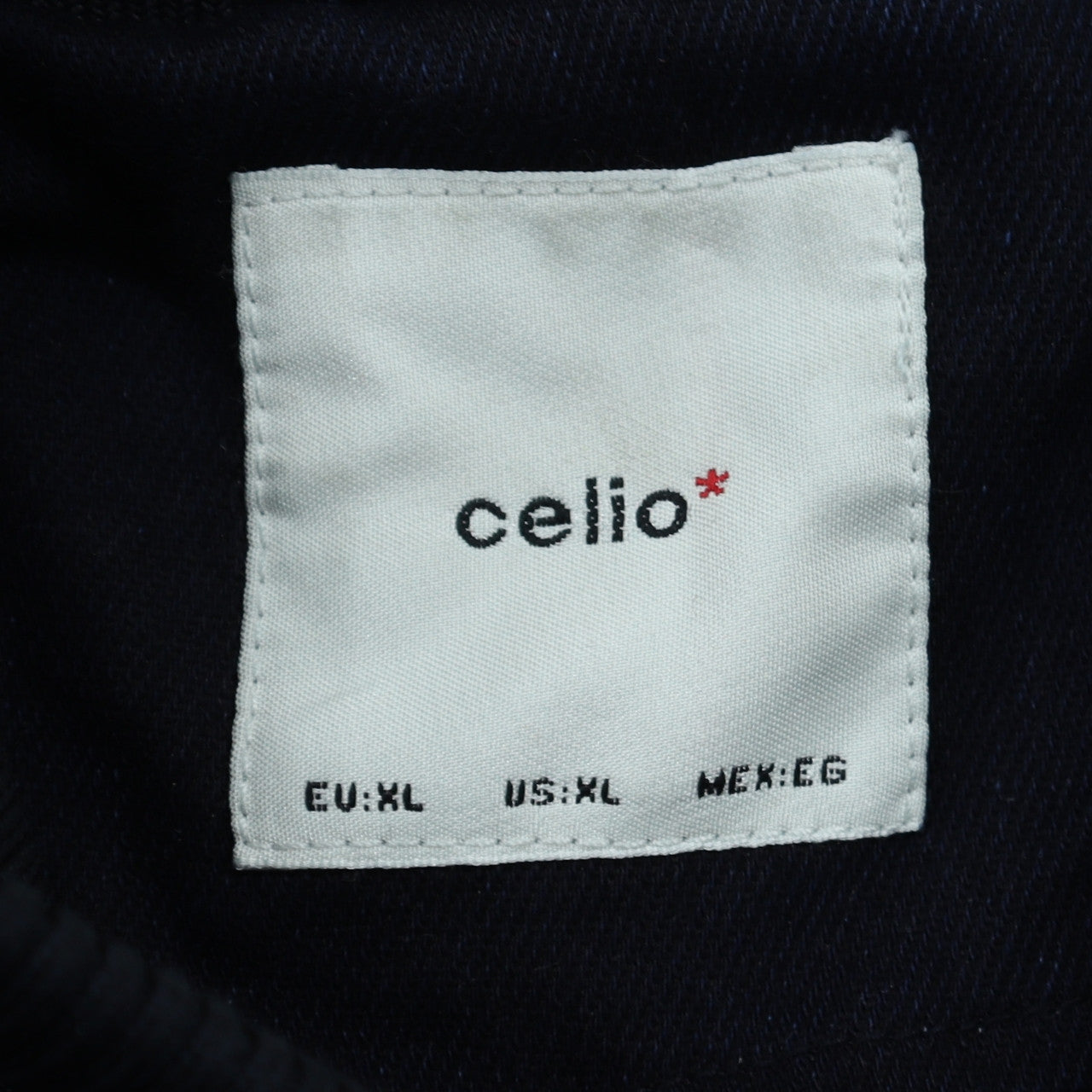 Mens UK Size XL Celio Blue Varsity Jacket