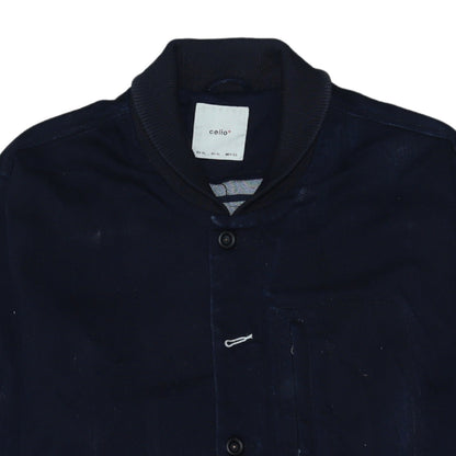 Mens UK Size XL Celio Blue Varsity Jacket