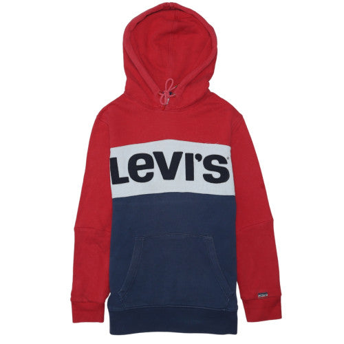 Mens UK Size S Levi's Multicoloured Pullover Hoodie
