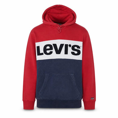 Mens UK Size S Levi's Multicoloured Pullover Hoodie