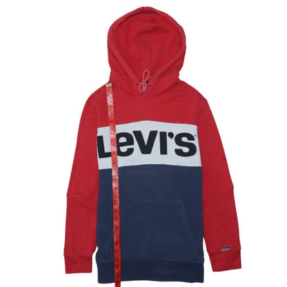 Mens UK Size S Levi's Multicoloured Pullover Hoodie