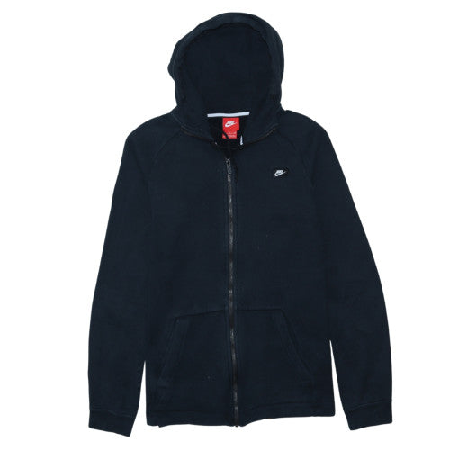 Mens UK Size S Nike Black Full Zip Hoodie