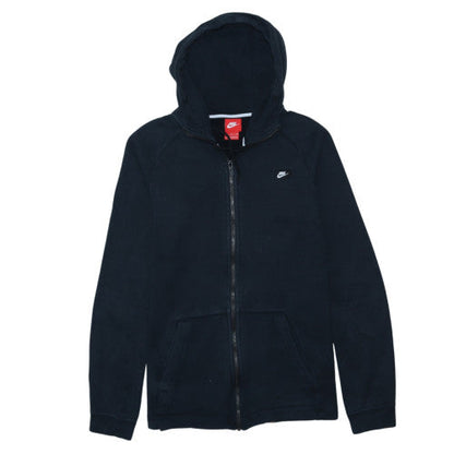 Mens UK Size S Nike Black Full Zip Hoodie