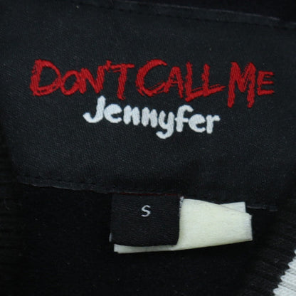 Womens UK Size S Jennyfer Black Varsity Jacket