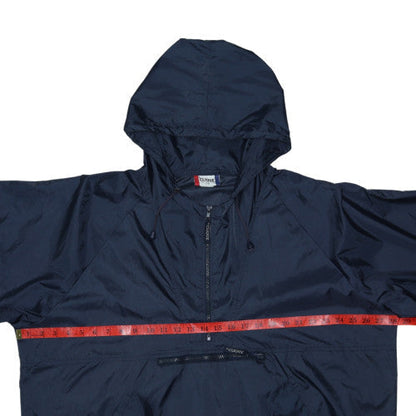 Mens UK Size L Clique Blue Anorak Coat
