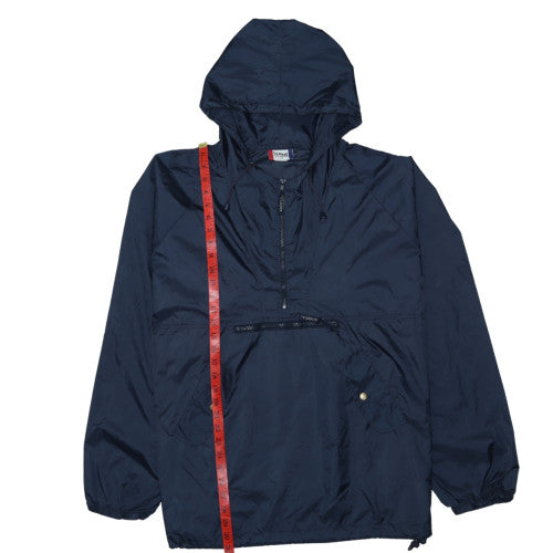 Mens UK Size L Clique Blue Anorak Coat