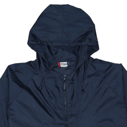 Mens UK Size L Clique Blue Anorak Coat
