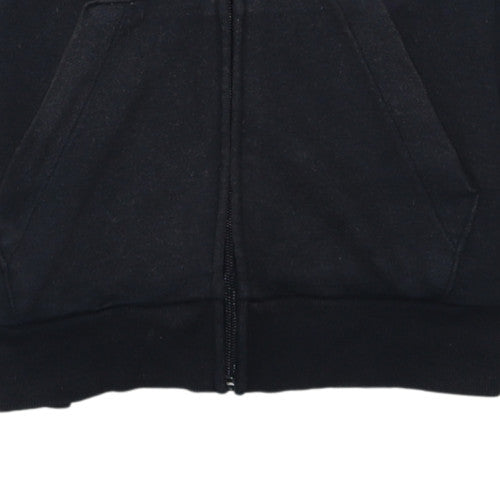 Womens UK Size S adidas Black Full Zip Hoodie