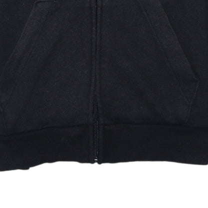 Womens UK Size S adidas Black Full Zip Hoodie