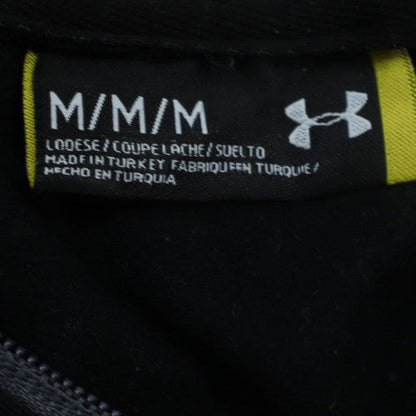 Mens UK Size M Under armour Black Full Zip Hoodie