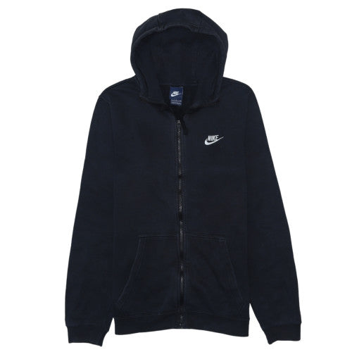 Mens UK Size S Nike Black Full Zip Hoodie