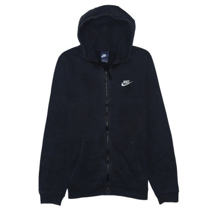 Mens UK Size S Nike Black Full Zip Hoodie