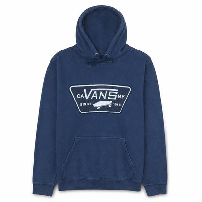 Mens UK Size M VANS Blue Pullover Hoodie