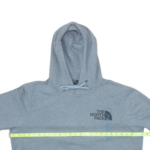 Mens UK Size XL The North Face Grey Pullover Hoodie