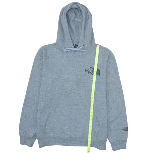 Mens UK Size XL The North Face Grey Pullover Hoodie