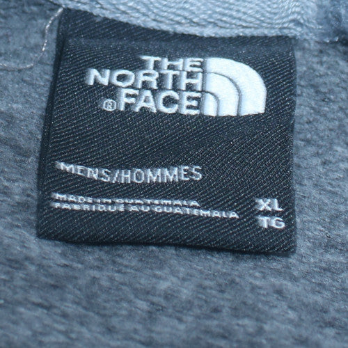 Mens UK Size XL The North Face Grey Pullover Hoodie