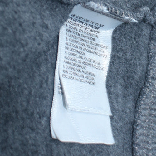 Mens UK Size XL The North Face Grey Pullover Hoodie