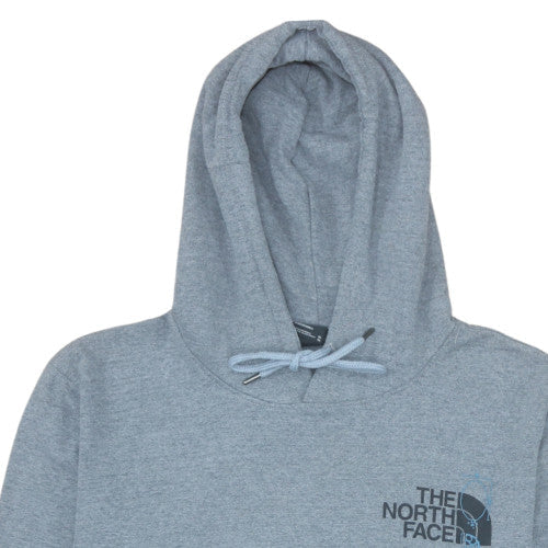 Mens UK Size XL The North Face Grey Pullover Hoodie