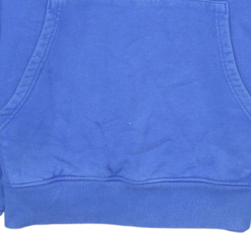 Mens UK Size S The North Face Blue Pullover Hoodie