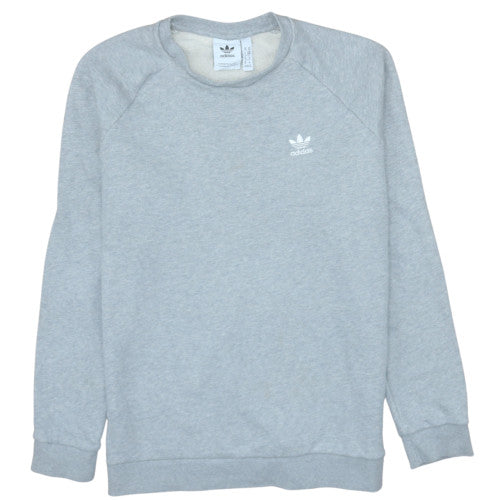 Mens UK Size M adidas Grey Pullover Sweatshirt