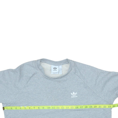 Mens UK Size M adidas Grey Pullover Sweatshirt