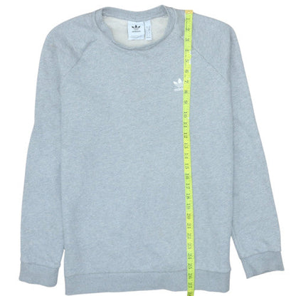 Mens UK Size M adidas Grey Pullover Sweatshirt