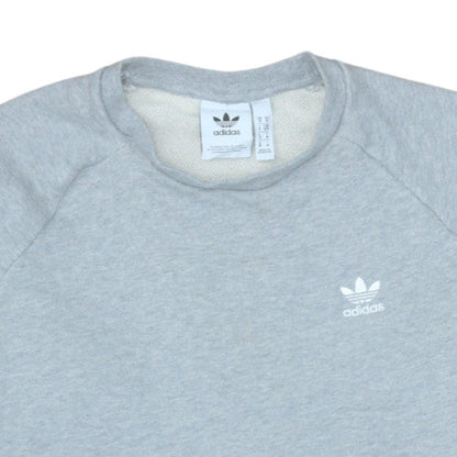 Mens UK Size M adidas Grey Pullover Sweatshirt