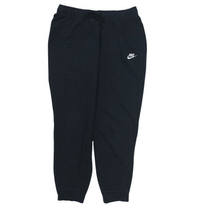 Nike Mens Black Jogger Sweatpants L Regular Fit Fleece Activewear