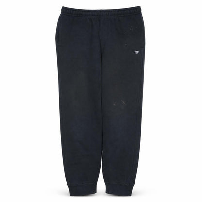 Mens UK Size 2XL Champion Regular Fit Sweatpants Black Trousers