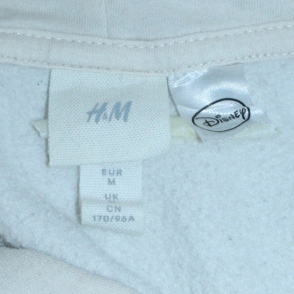 Womens UK Size M H&M Ivory Pullover Hoodie