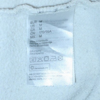 Womens UK Size M H&M Ivory Pullover Hoodie