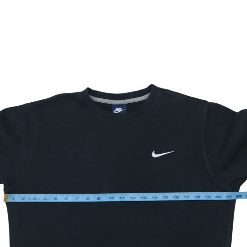 Mens UK Size M Nike Black Pullover Sweatshirt