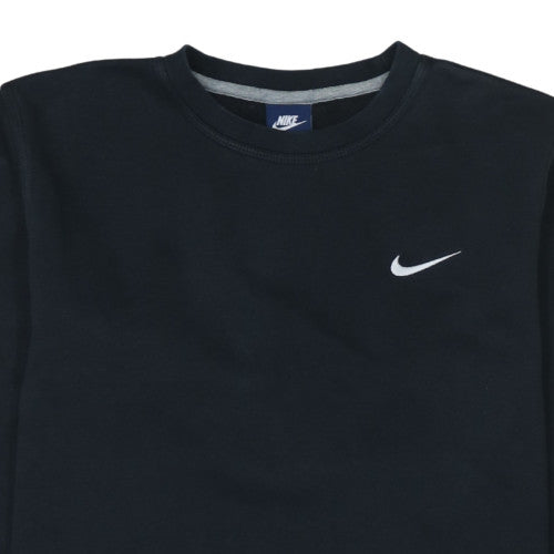 Mens UK Size M Nike Black Pullover Sweatshirt