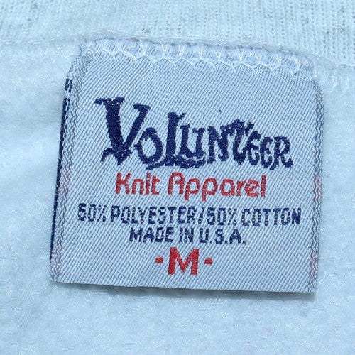 Mens UK Size M Volunteer Knit Apparel Grey Pullover Sweatshirt