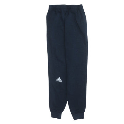 Adidas Mens Black Jogger Sweatpants Size S Elastic Waist Activewear