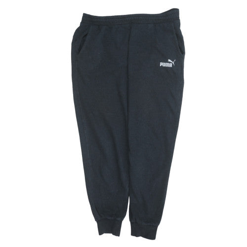Mens UK Size 2XL PUMA Regular Fit Jogger Black Trousers