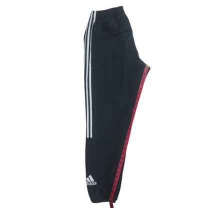 Mens UK Size L adidas Regular Fit Jogger Black Trousers