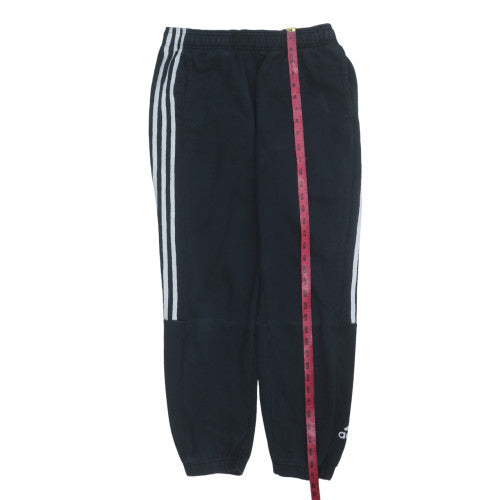 Mens UK Size L adidas Regular Fit Jogger Black Trousers